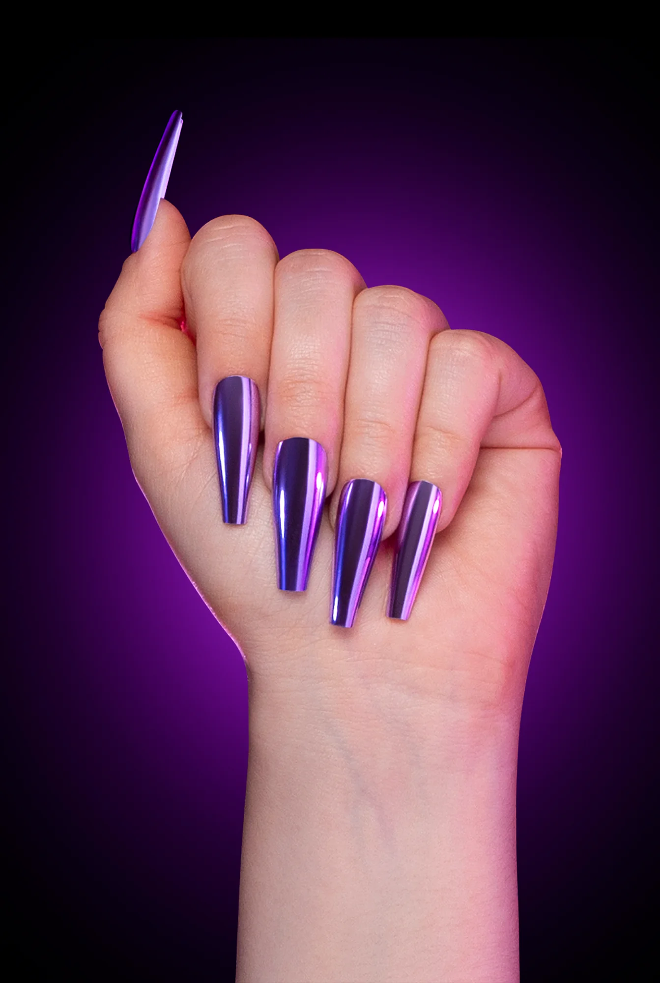 AMETHYST MOON PRESS ON NAILS - Image 4