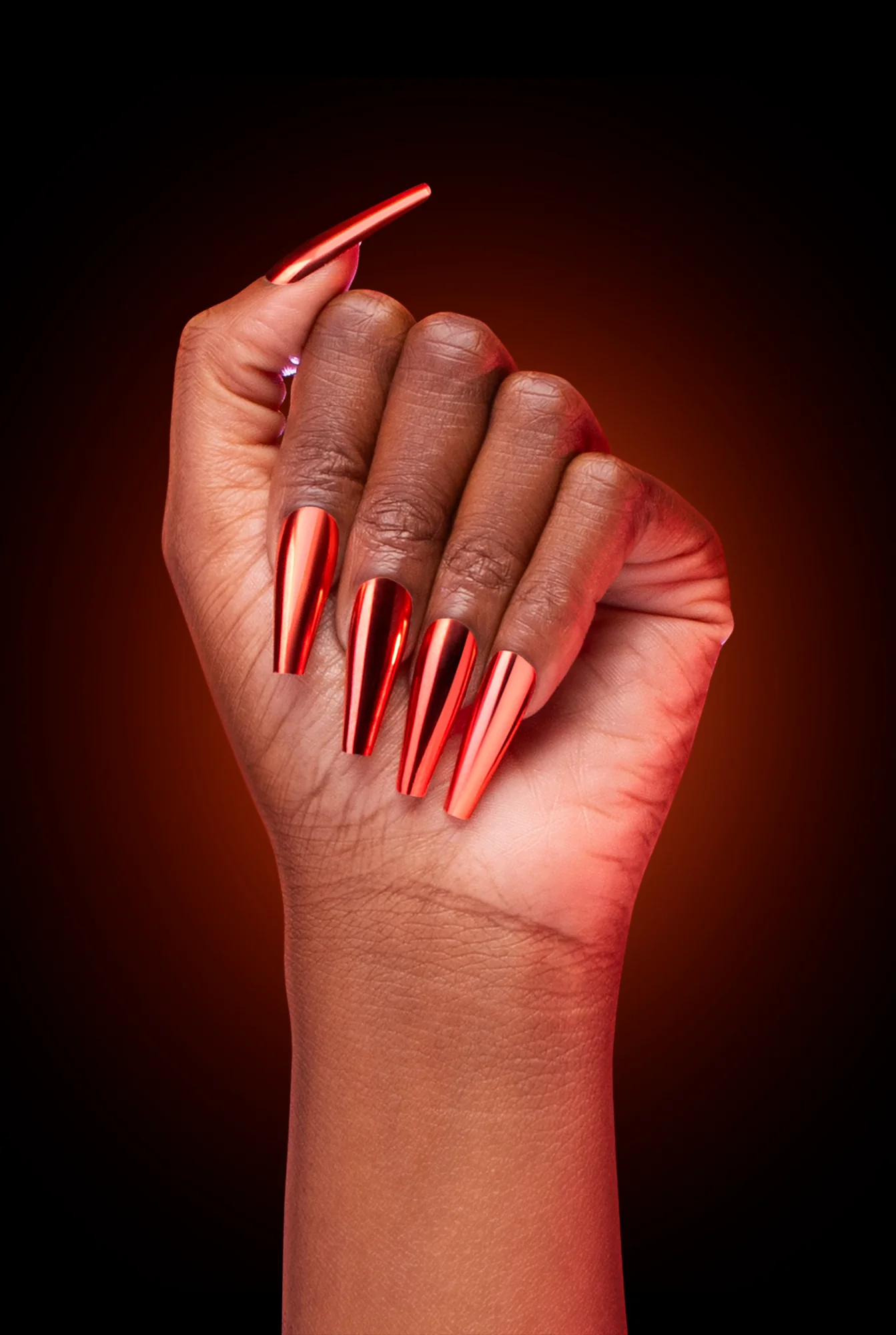 CRIMSON MOON PRESS ON NAILS - Image 4